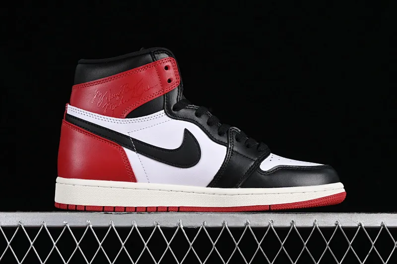 All categories Air Jordan Jordan series basketball shoes Air Jordan 1 High Air Jordan 1 High OG "Black Toe Reimagined" AJ1 Joe 1 new black toe DZ5485-106
